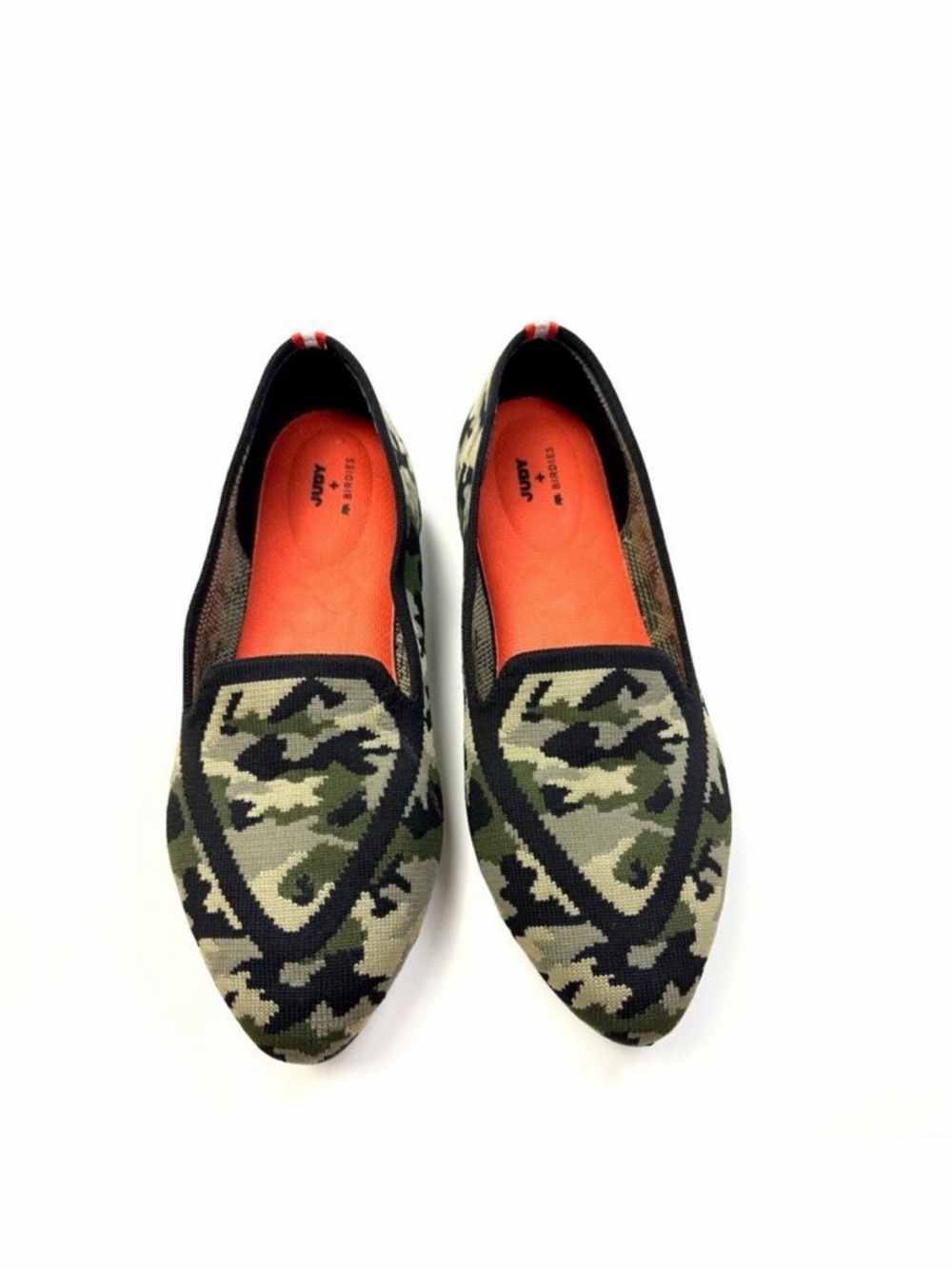 JUDYxBirdie Blackbird Camo Loafers